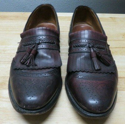 Allen Edmonds Bradenton Mens Sz 13 B Kiltie Tassel Leather  display picture 1