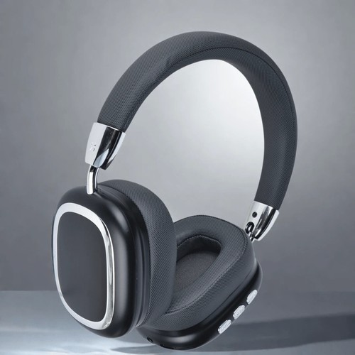 Wireless Over-Ear Bluetooth Headphones, 42H Playtime, Noise-Canceling, Silver - Picture 36 of 40