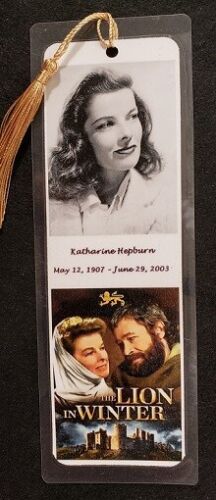 Hollywood Actress Bookmark - Hand Made - Choose Actress - 5ml thick - 8" x 3" - Picture 1 of 54