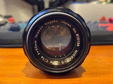 Nikon AI Nikkor 50mm F/1.4 Prime Lens (Japan Lens)