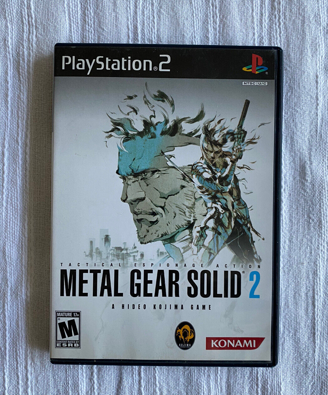 Metal Gear Solid 2 Konami Palace Selection Japan PlayStation 2 with  slipcase