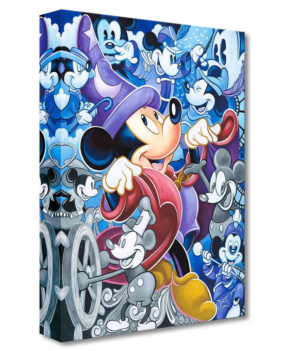ディズニー Disney D23 ファインアート Tim Rogerson Mickey Mouse Disney Fine Art Tim Rogerson Ltd Ed TOC Canvas