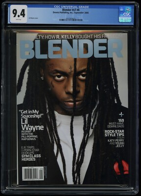 CGC 9.4 SEPTEMBER 2008 BLENDER MAGAZINE, LIL WAYNE