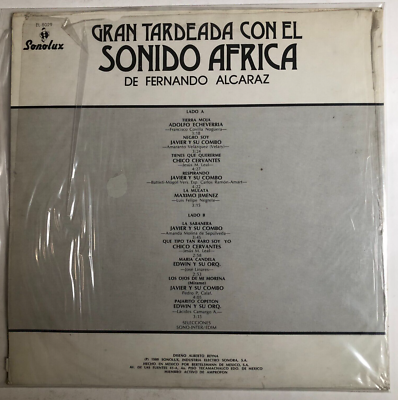 SONIDO AFRICA DE FERNANDO ALCARAZ -GRAN TARDEADA- 1980 MEXICAN LP