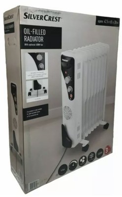 Silvercrest 2.4kW Oil-Filled Radiator Made In Germany OIL FILLED | eBay