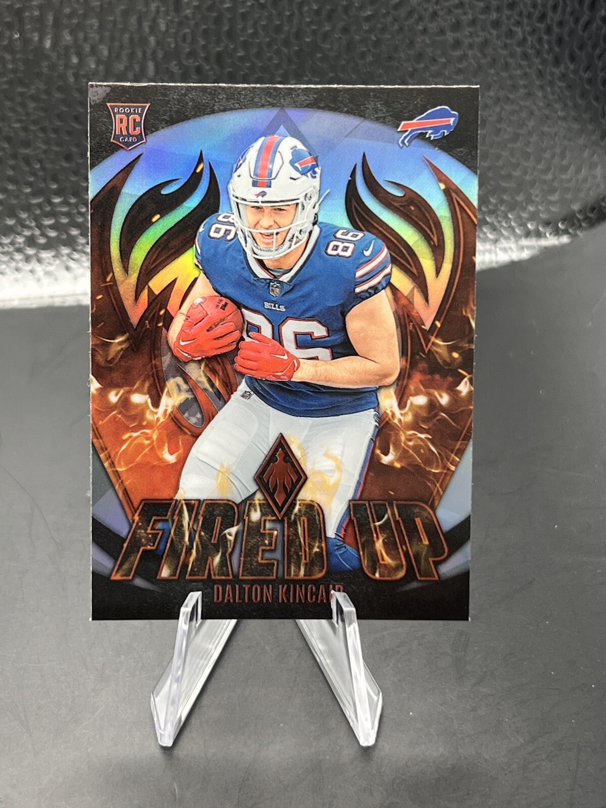2023 Panini Phoenix - Fired Up Silver #FU-20 Dalton Kincaid (RC)