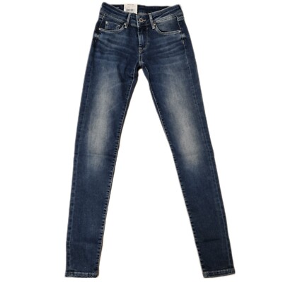 Pepe JEANS Damen Frauen Jeanshosen W25 L30 Women Hosen Pants Blau Skinny Denim