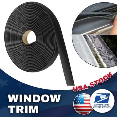 Waterproof Car Window Seal Strip 20mm x 4M Anti-Noise Rubber Weatherstrip Trim
