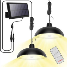 Lampe Solaire Extérieur 78 LED Capteur de Mouvement Télécommande 4 Modes 1800 lm
