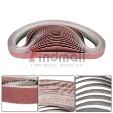 24PCS 1x30 in Sanding Belts 60 80 120 150 240 400 Grit Belt Sander Sandpaper
