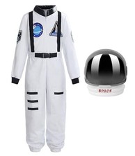 ReliBeauty Boys Girls Kids Children Astronaut Role Play Costume