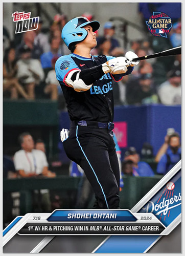 Shohei Ohtani 2024 Topps Now 437 All Star Los Angeles Dodgers