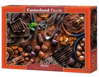 Puzzle 500 ElementóW. Czekolada - Castorland