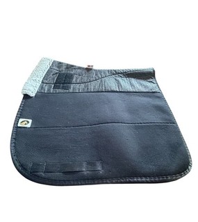 Ecogold Secure Dressur Schabracke in Schwarz Full Size
