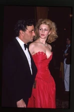 Peter Falk Shera Danese Original Transparency Candid 1981 Golden Globe Awards