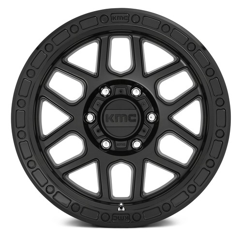 One 20x9 KMC KM544 Mesa 8x180 18 Black Black Wheel Rim 124.2 - 第 3/3 張圖片