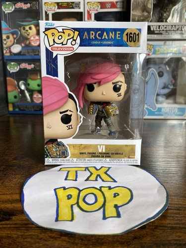Vi #1601 Funko Pop! Arcane League of Legends - SENT TRACKED IN PROTECTOR