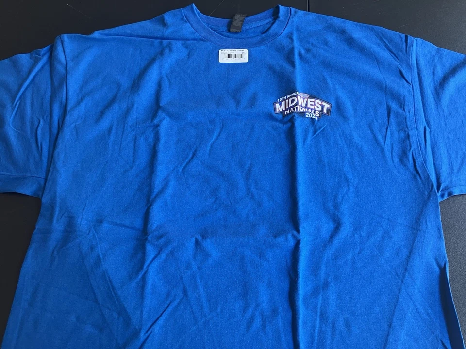 CAMISETA OFICIAL EVENTO NACIONAL MEDIO OESTE NHRA DRAG RACING 2024 TALLA 2X Foto 4 de 4