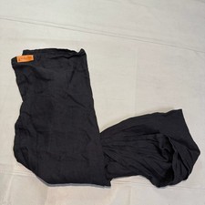 Wildbird Baby Carrier Sling Wrap Black Linen Blend Ring Sling Lightweight-4936