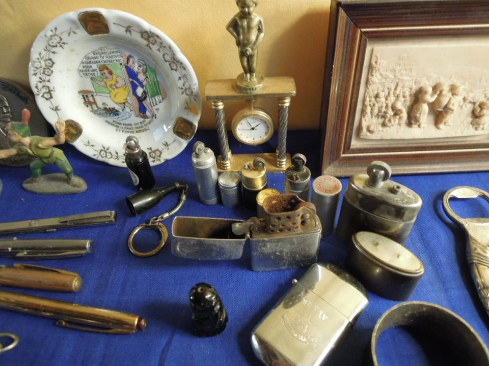 Lot Brocante Fond de Tiroir Objets Collection anciens vintage - Photo 4/4