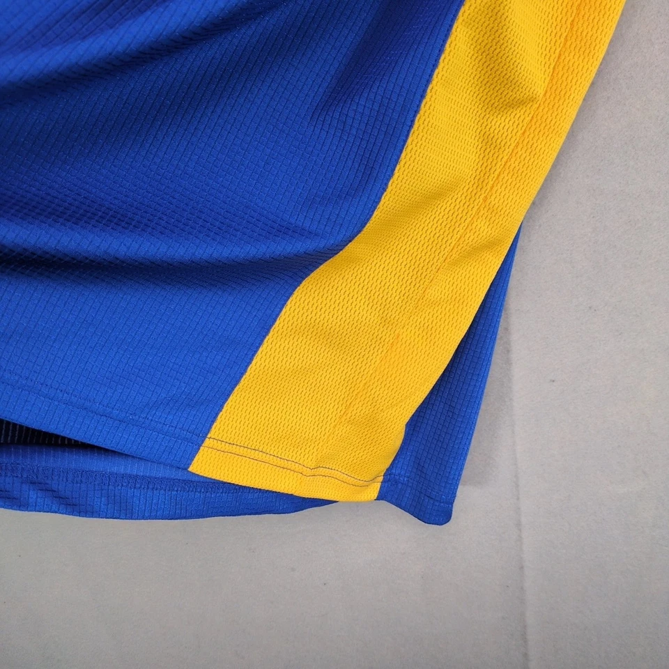 Camisa Top Diadora Para Hombre L Performance Atlética Correr Ventilada Azul Manga Corta Foto 4 de 4