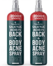 Salicylic Acid Back  Body Acne Spray, Fine Mist Back Spray for Bacne  Chest...