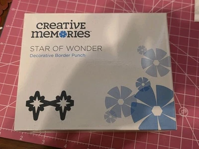 Creative Memories STAR OF WONDER Decorative Border Punch- 2025 Christmas - Promo - Image 1 of 4