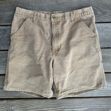 Vintage Carhartt B25 Carpenter Shorts- Made in USA - Size 36