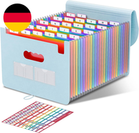 ThinkTex 26 FäCher Dokumentenmappe A4, Ordner A4 Sortiermappe FäChermappe Datei