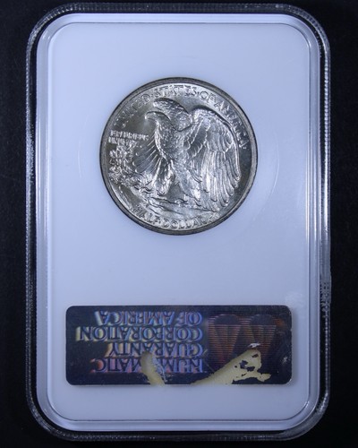 1940 Walking Liberty Half Dollar - 50c NGC MS65 CAC ✅ - Old Fatty Holder - Picture 2 of 4