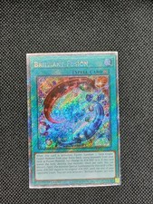 Yugioh! 1x Brilliant Fusion RA04-EN254 Platinum Secret Rare 1st Ed NM