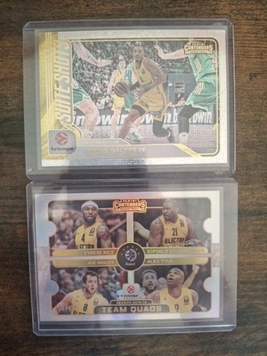 Maccabi Tel Aviv Panini Contenders Lot /75 Lonnie Walker Euroleague Numbered