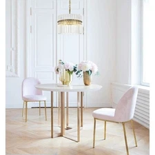 Chandelier Ceiling Light Fixture Satin Gold High Quality Foyer Dining Room 16"