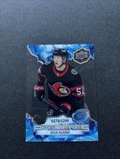 2021-22 Upper Deck Ice - Ice Premieres Rookie RC OLLE ALSING 0274/1299