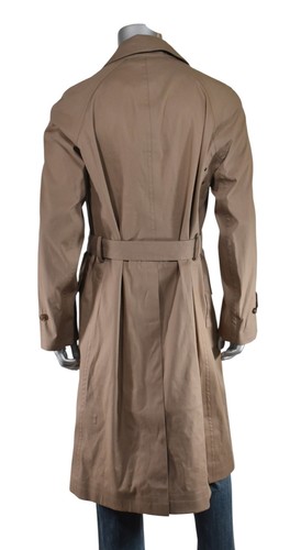 Men's Ralph Lauren Purple Label Brown Cotton Belted Trench Coat M New $3295 - Picture 2 of 5
