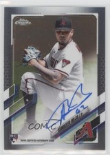 2021 Topps Chrome Rookie Auto Humberto Mejia #RA-HM Auto 0u2j