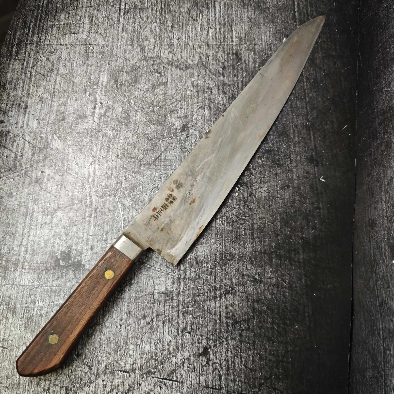 Professional XL Gyuto Japanese chef knife kitchen knife Japanese chef's knife 614
Opens in a new win