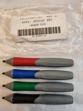 SMART BOARD Stylus Pens - SET OF 4 - Red, Green, Blue, Black 20-00667-20