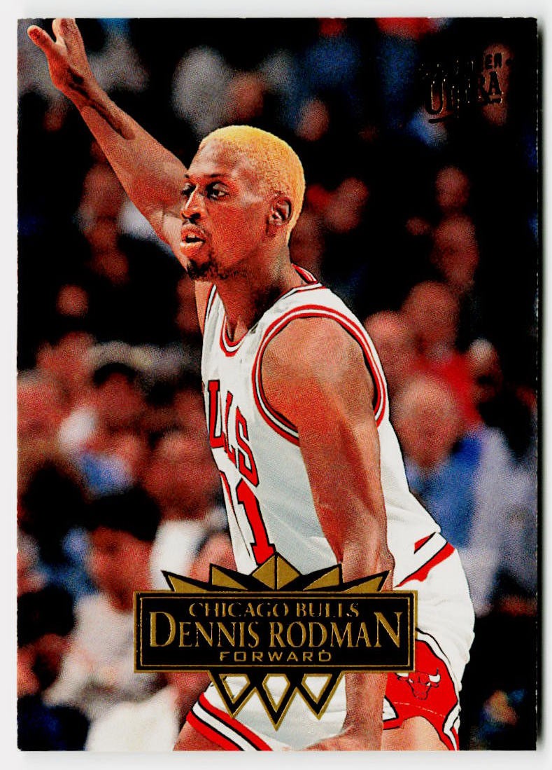 Dennis Rodman 1995-96 Ultra #210 Chicago Bulls
