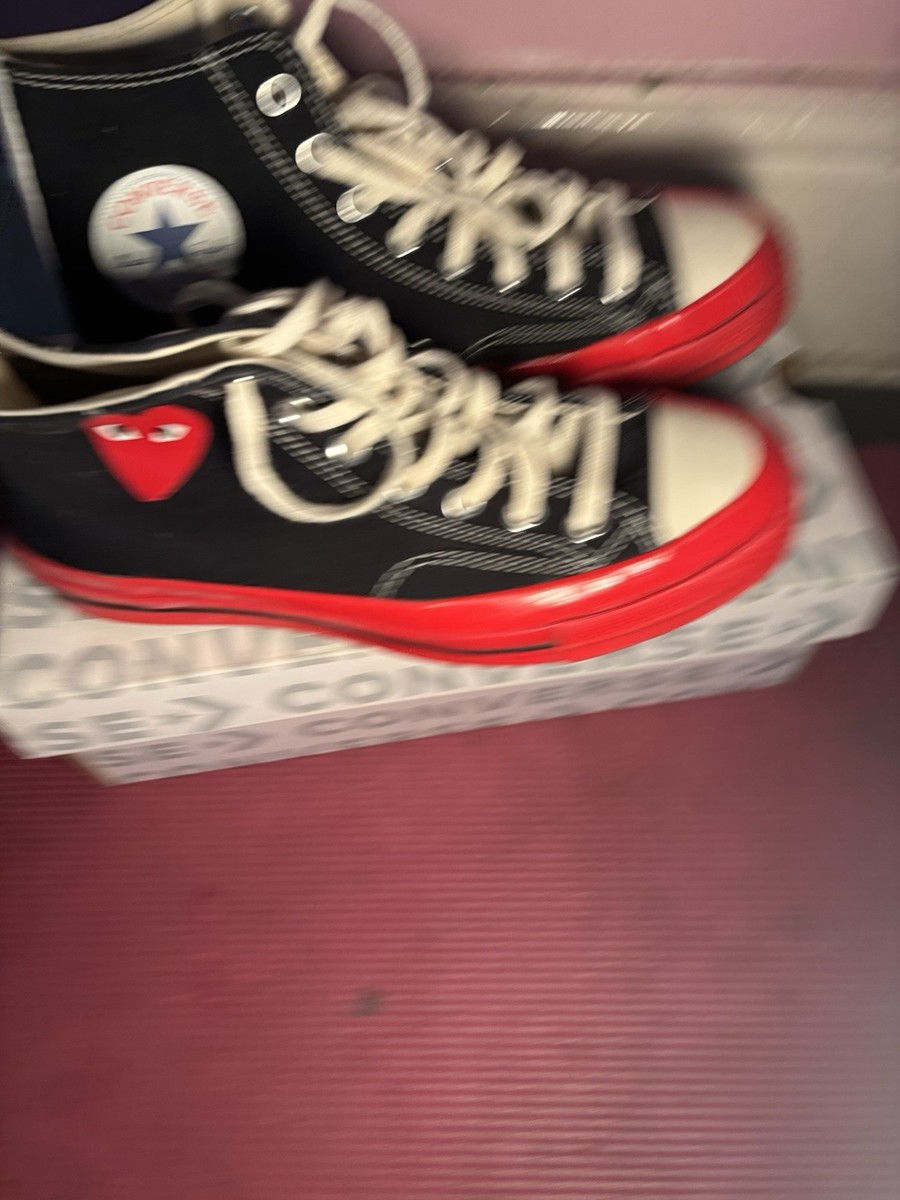Converse Comme des Garçons Play x Chuck 70 High Top size