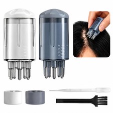 2 Pcs Scalp Applicator Comb Hair Oil Applicator Scalp Massager Root Comb