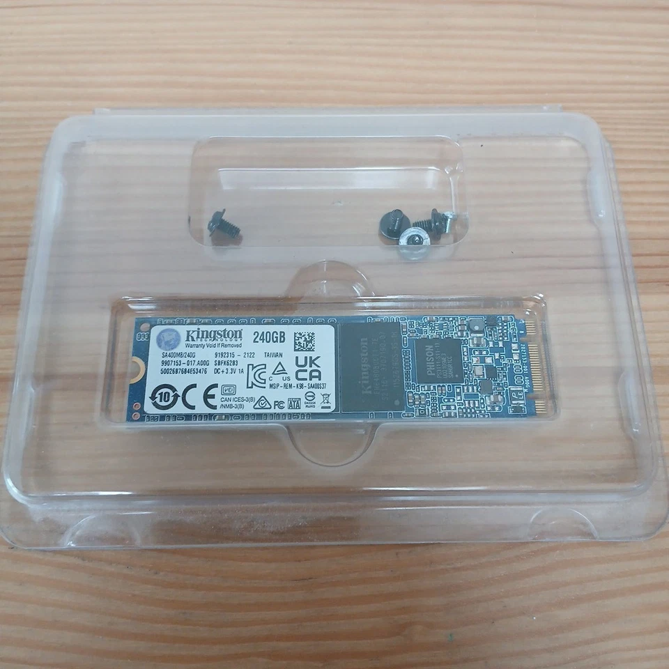 Kingston 240GB SATA M.2 SSD for Windows 10 or 11 PC LAPTOP SA400M8 240G - Image 3 of 3