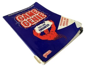Galoob Game Genie Nintendo NES Game Cartridge Adapter + Code Book *MISSING PAGE*