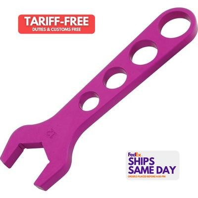 Allstar ALL11112, One Purple Aluminum Aluminum Wrench -12An Performance Parts