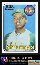 2018 Topps Archives Topps Rookie History Reggie Jackson #260 Oakland Athletics