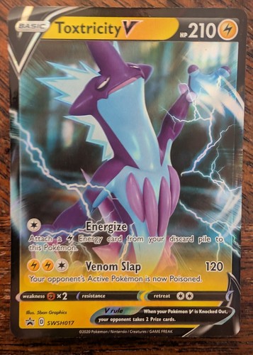Toxtricity V SWSH017 SWSH: Sword & Shield Promo Cards Holo