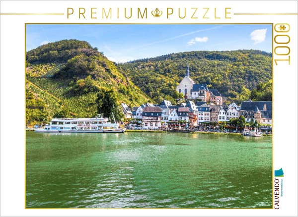 Calvendo Puzzle Beilstein On The Moselle | 1000 Pieces, Finished Size 25.2 × 18.-image