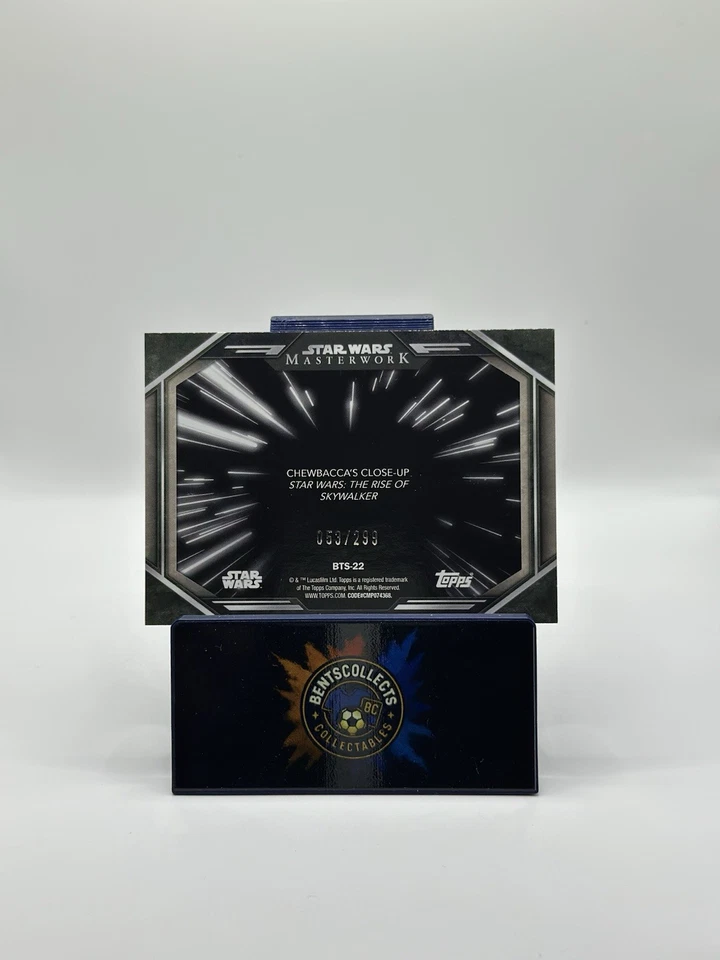 2024 Topps Star Wars Masterwork Chewbacca’s Close-Up The Scene Foil /299 - Image 2 of 2