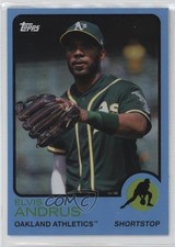 2021 Topps Archives 1973 Topps Blue Foil 23/25 Elvis Andrus #125 0a3