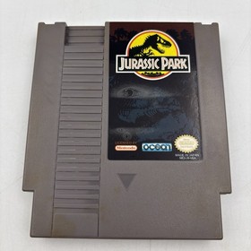Jurassic Park The Game Nintendo NES Game, Box, Manual Working
